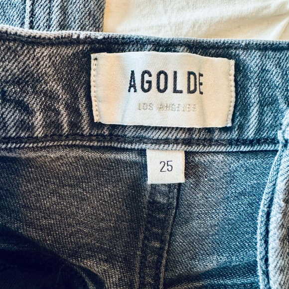 Agolde Riley High Rise Straight Jeans - Picture 9 of 11